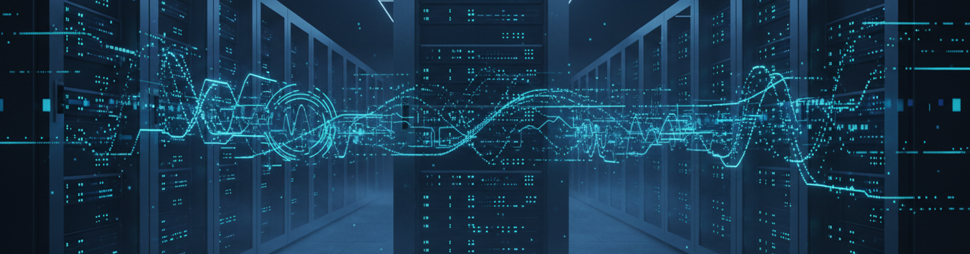 Secure digital infrastructure background
